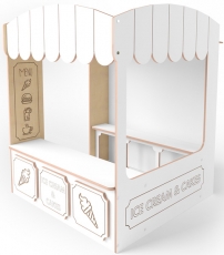 Игровой домик IndigoWood Cafe white